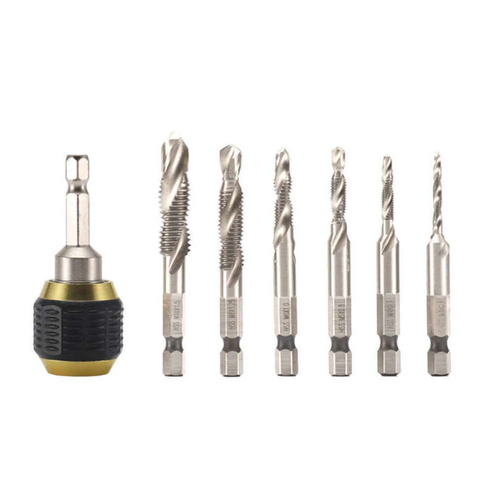 Drillpro Quick Change Drill Chuck - Self-Locking for Electric Drill | Countersink & Tap Bits - Image 2