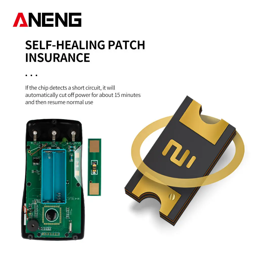 ANENG M10 Digital Multimeter - 6000 Counts AC/DC Voltmeter Ammeter Ohm Tester - Image 4