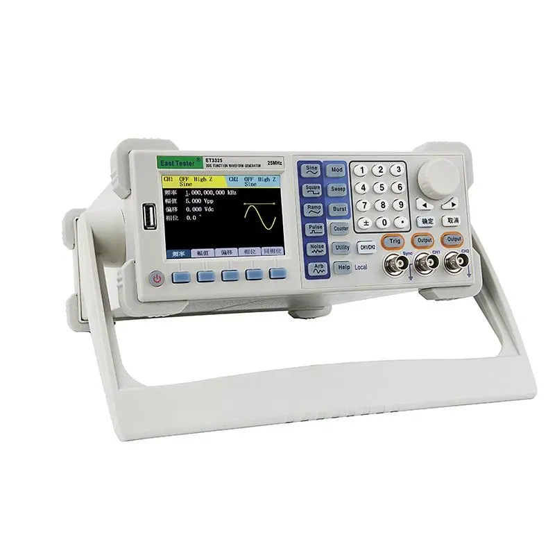 ET3325 Dual Channel 25MHz Function Generator | Arbitrary Waveform Generator - Image 3