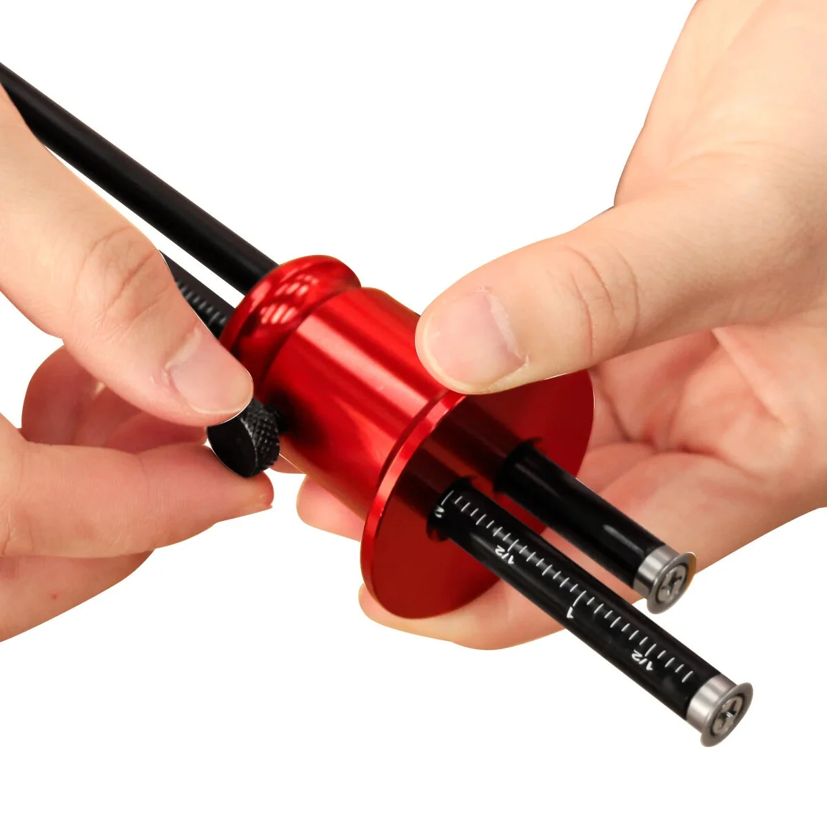 Double Head Wheel Marking Gauge - Aluminum Alloy with Metric & Inch Scale - Image 5