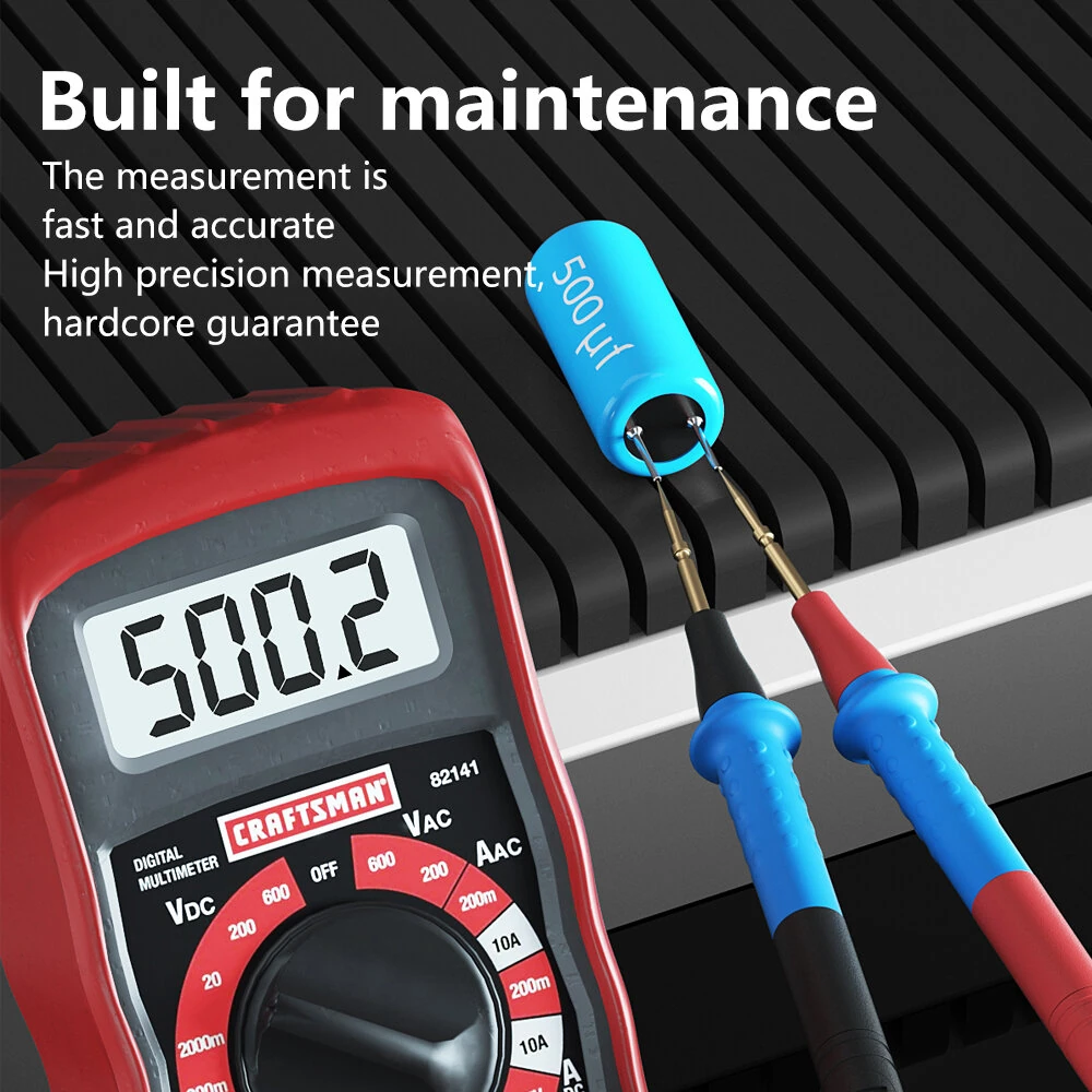 MA ANT P23A Multimeter Test Lead Set - 1000V 23A Detachable Tips | Silicone Wire - Image 3