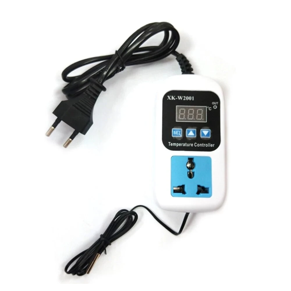 XK-W2001 Digital Thermostat Switch | LED Thermometer Controller for Aquarium Reptile Incubation - Image 3