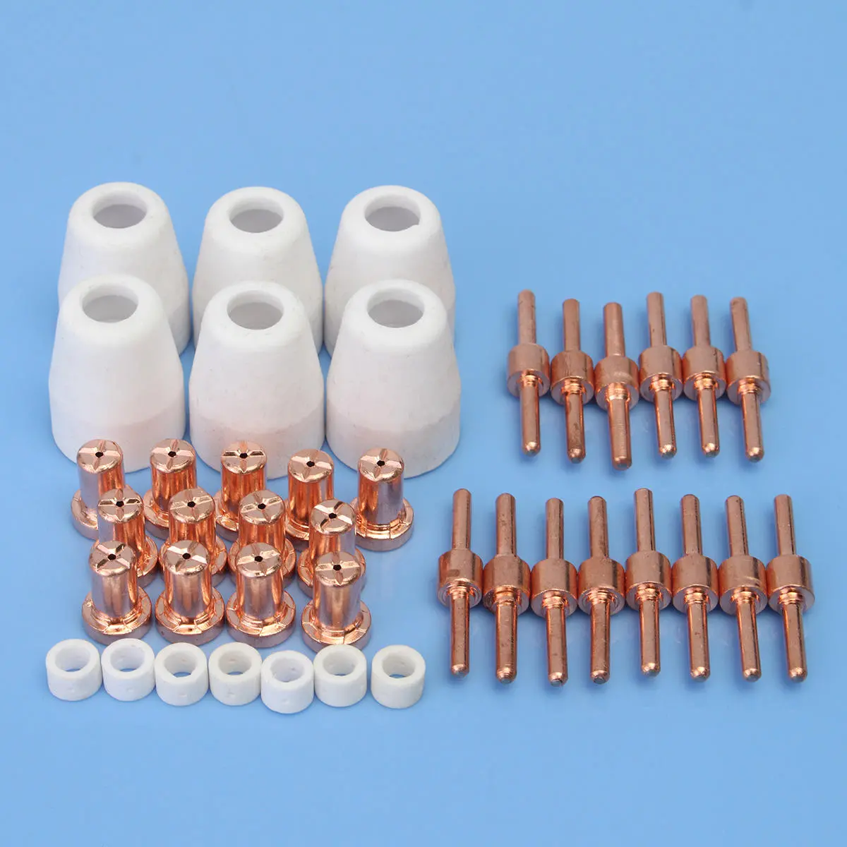 Consumables For Plasma Cutter 40D CUT40 - 40PCS Kit For Welding Machine - Image 2