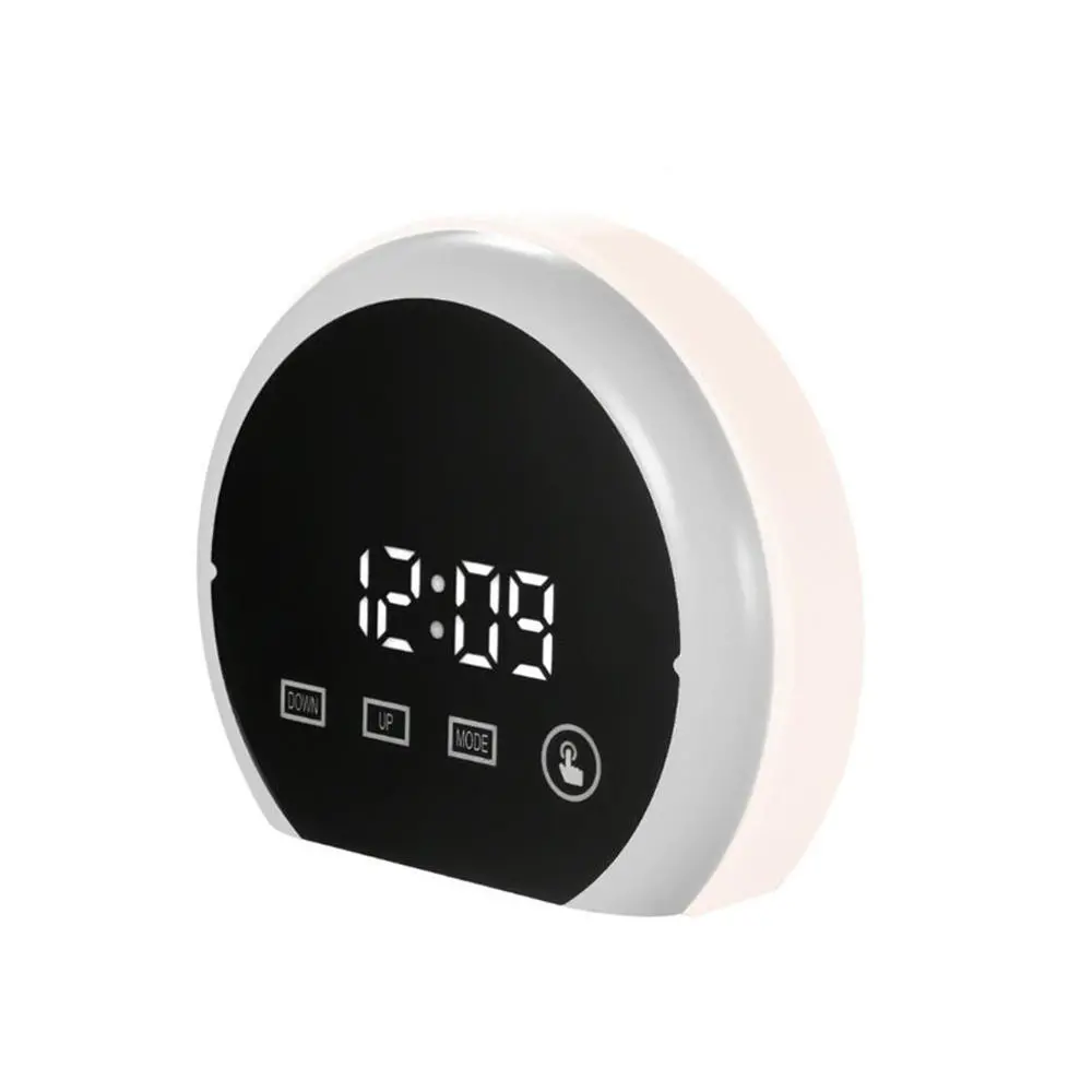 TS S22 Digital Thermometer Hygrometer - LED Display with Mirror & Alarm Clock - Image 3