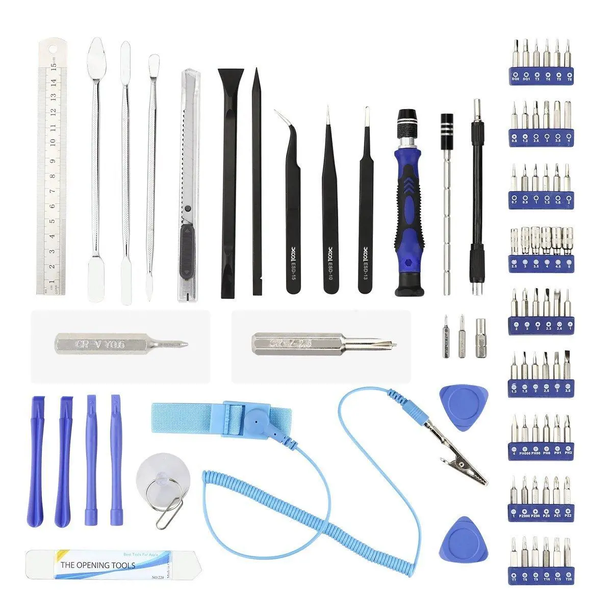 UF TOOLS 80 in 1 Precision Screwdriver Set | Professional Electronics Repair Tool Kit - Image 2