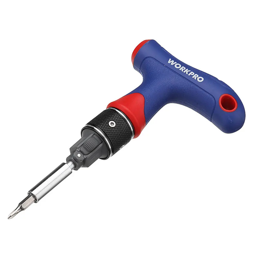 WORKPRO 21-in-1 Precision Screwdriver Set | Dual Drive T-Type Ratcheting Handle - Image 4