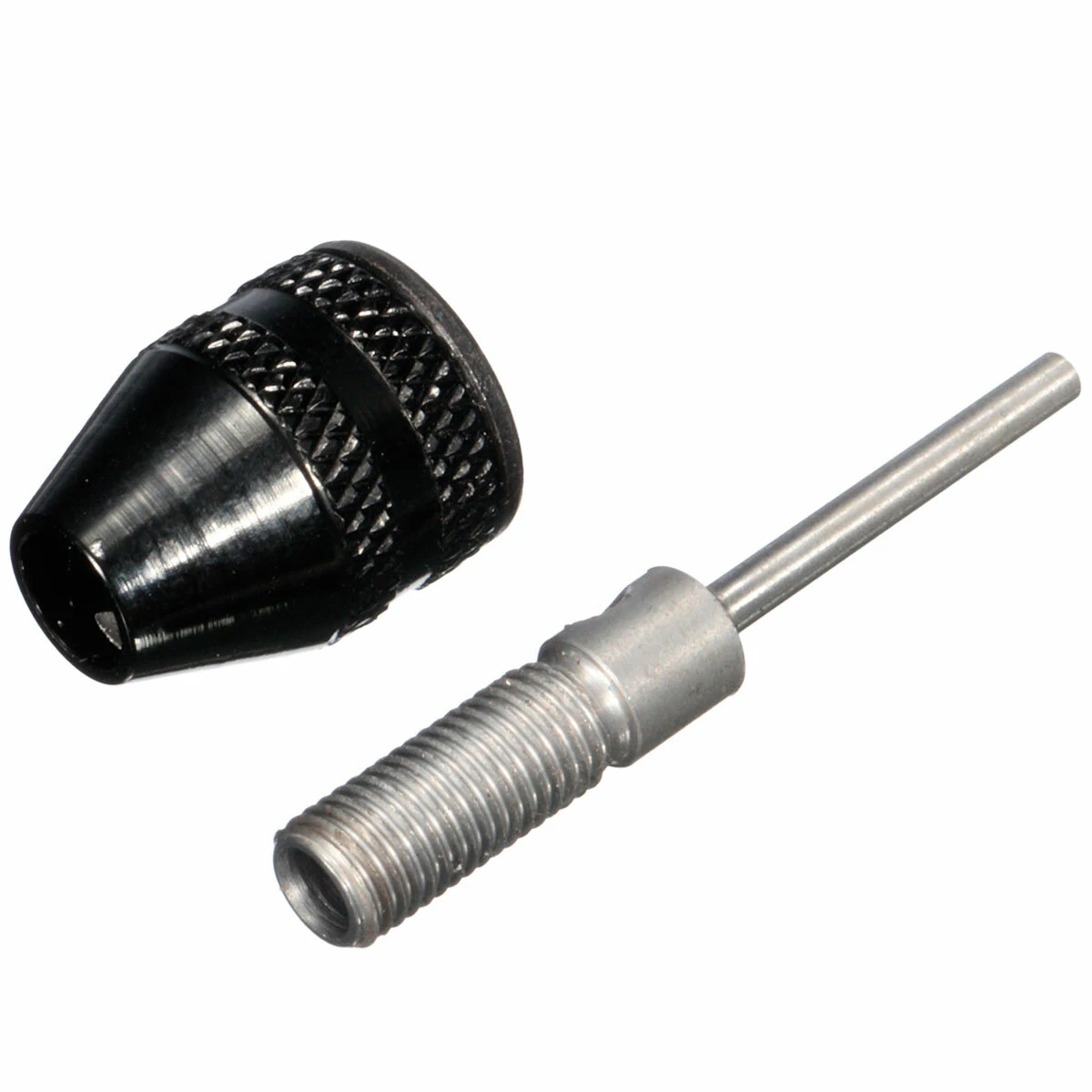 Dremel Drill Chuck Adapter | 0.3-4mm Keyless Grinder Chuck with 3mm Rod - Image 2