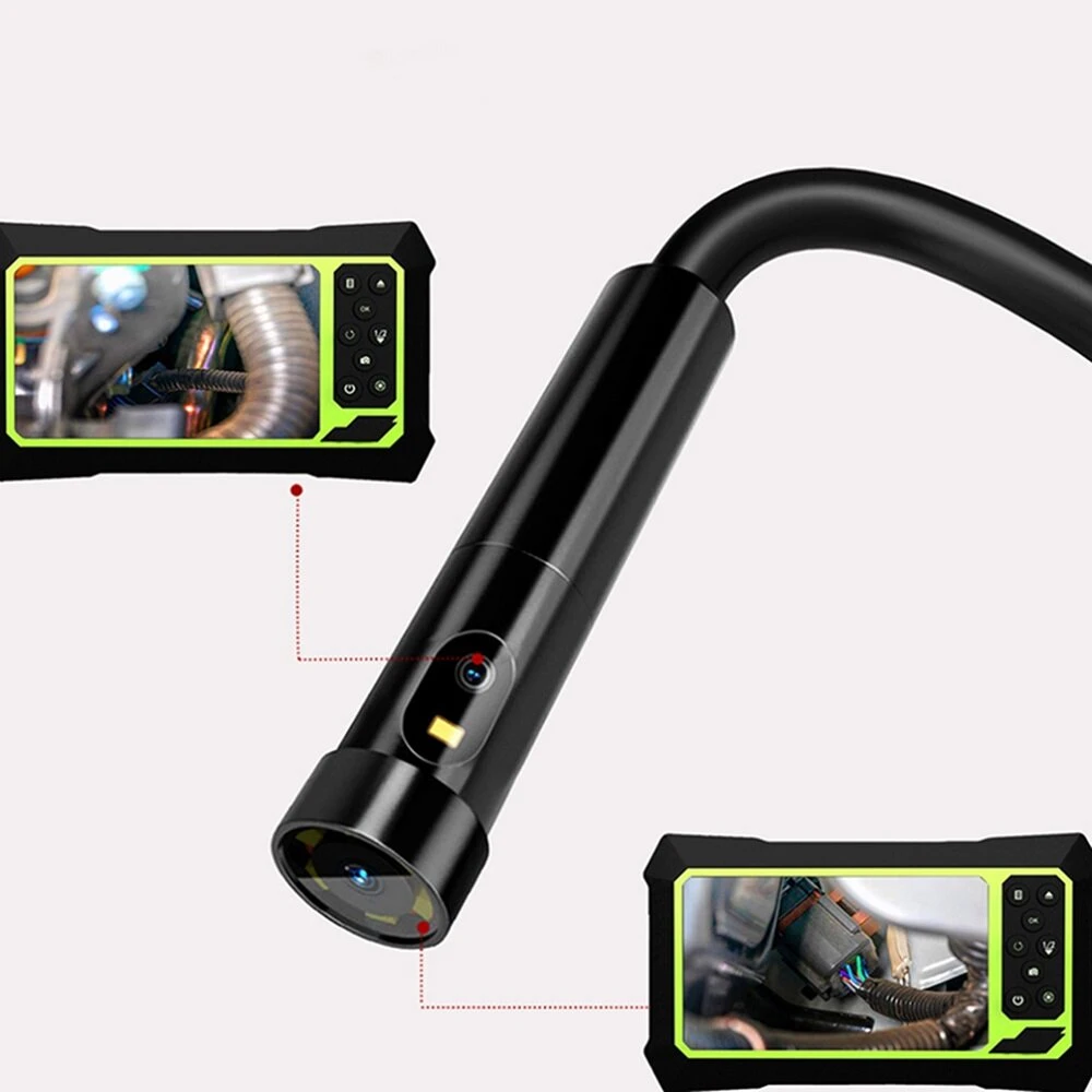 SUNSHINE B315 5M 8mm Dual Camera Borescope | 4.3 LCD 1080P | 6 LEDs Industrial Inspection - Image 2