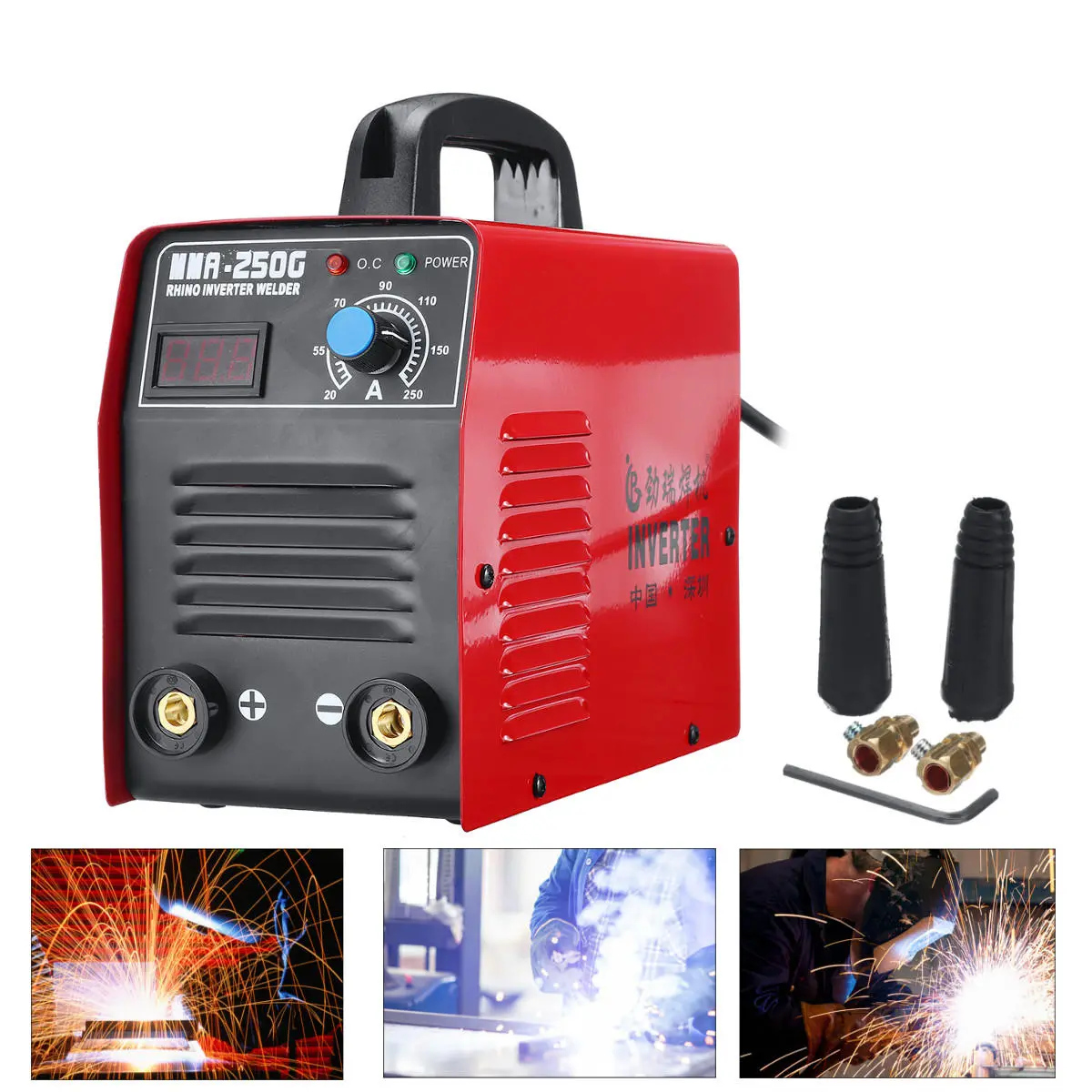 MMA-250G IGBT Inverter ARC Welding Machine - 220V 20-250A Stick Welder - Image 2