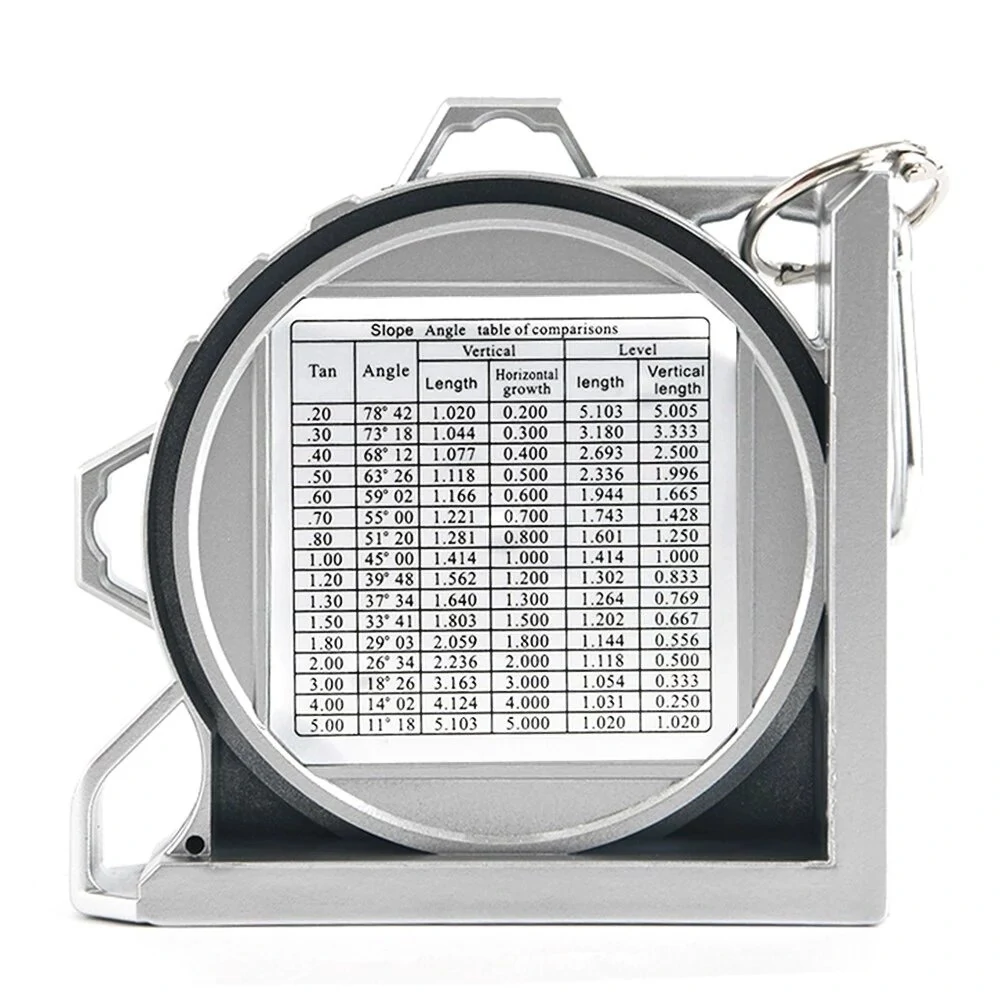 Magnetic Angle Finder | Dual Level Bubble & Back Comparison Table | Mini Inclinometer Tool - Image 2