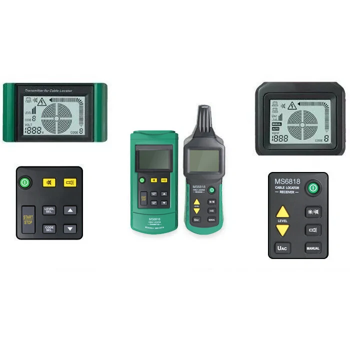 Fluke MS6818 Pro 12-400V AC/DC Network Cable Tester with Wire Tracker - Image 2