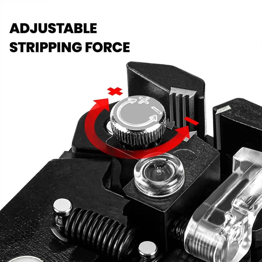 KAIWEETS KWS-103 Wire Stripper | 10-24AWG Stripping & Crimping Tool | TPR Handle - Image 5