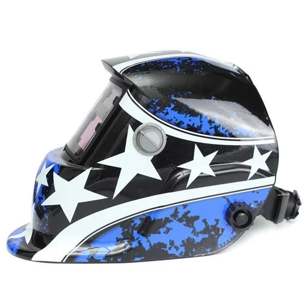Pentagram Star Solar Auto Darkening Welding Helmet - TIG MIG Welder Mask - Image 4