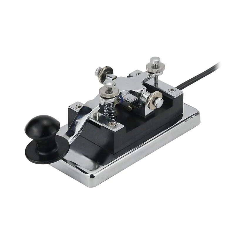 HY-K4 Manual Telegraph Morse Key - Shortwave Radio Morse Code Practice & CW Communications - Image 5