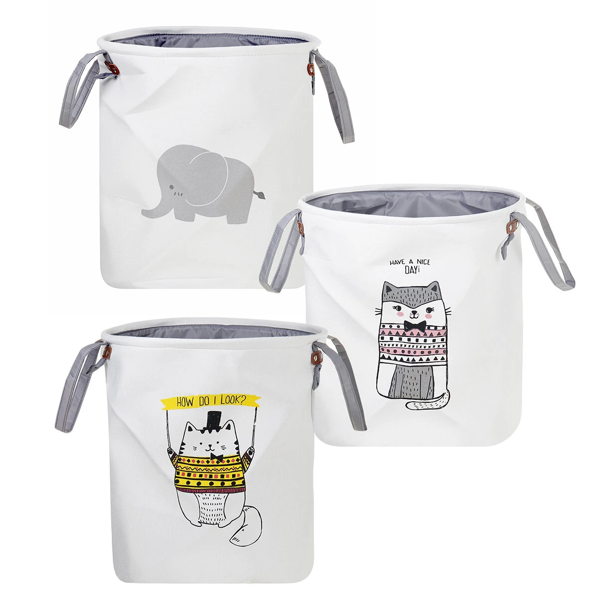 Foldable Laundry Hamper Bag - Portable Wash Bin & Storage Basket | Tool Box - Image 2
