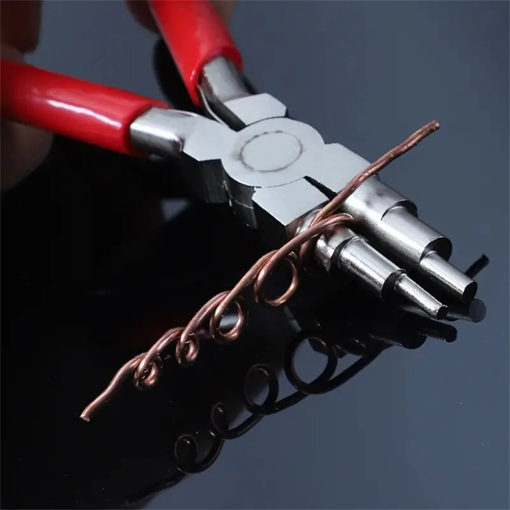 Jewelry Pliers - 6 Inch Round & Needle Nose for Wire Wrapping & Rings - Image 5