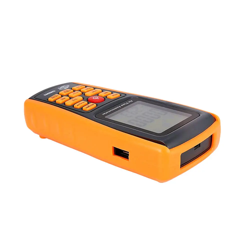 GM8902 Digital Anemometer | 0-45m/s Wind Speed, Temperature & Air Volume Tester - Image 5