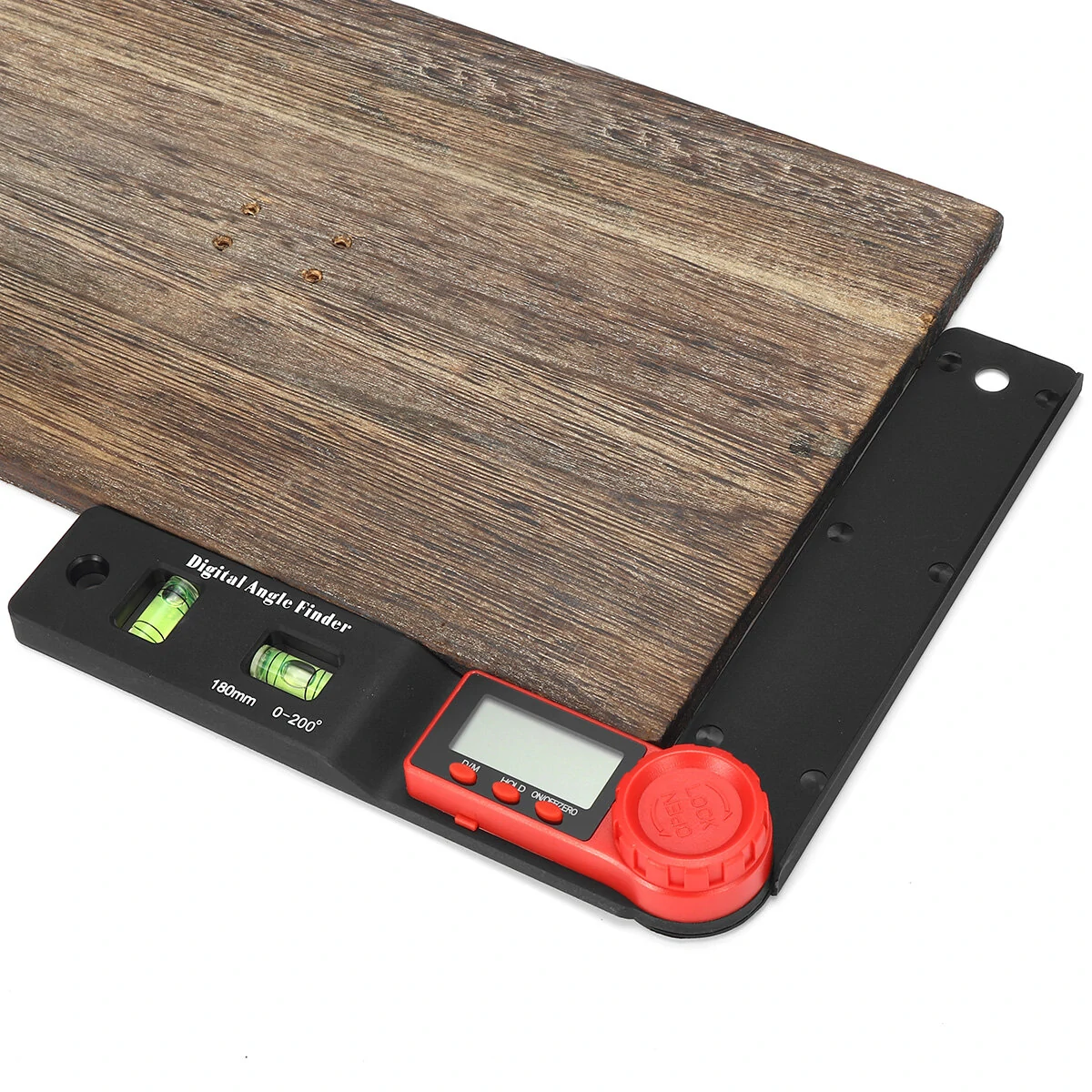 Digital Angle Ruler & Spirit Level - 2 in 1 Protractor with Vernier Caliper for Woodworking - Image 2