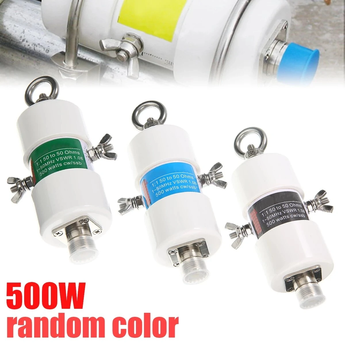 Durable 160m-6m 500W Waterproof HF Balun 1:1 | 1.8-50MHz for Shortwave Antenna - Image 2