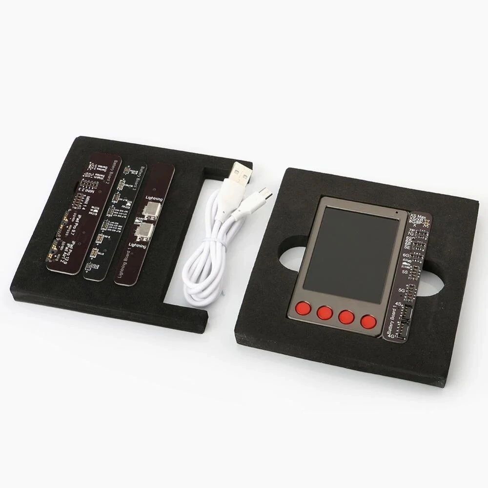 W28 Pro Battery Tester for iPhone iWatch Huawei - USB Data Cable Tester - Image 4