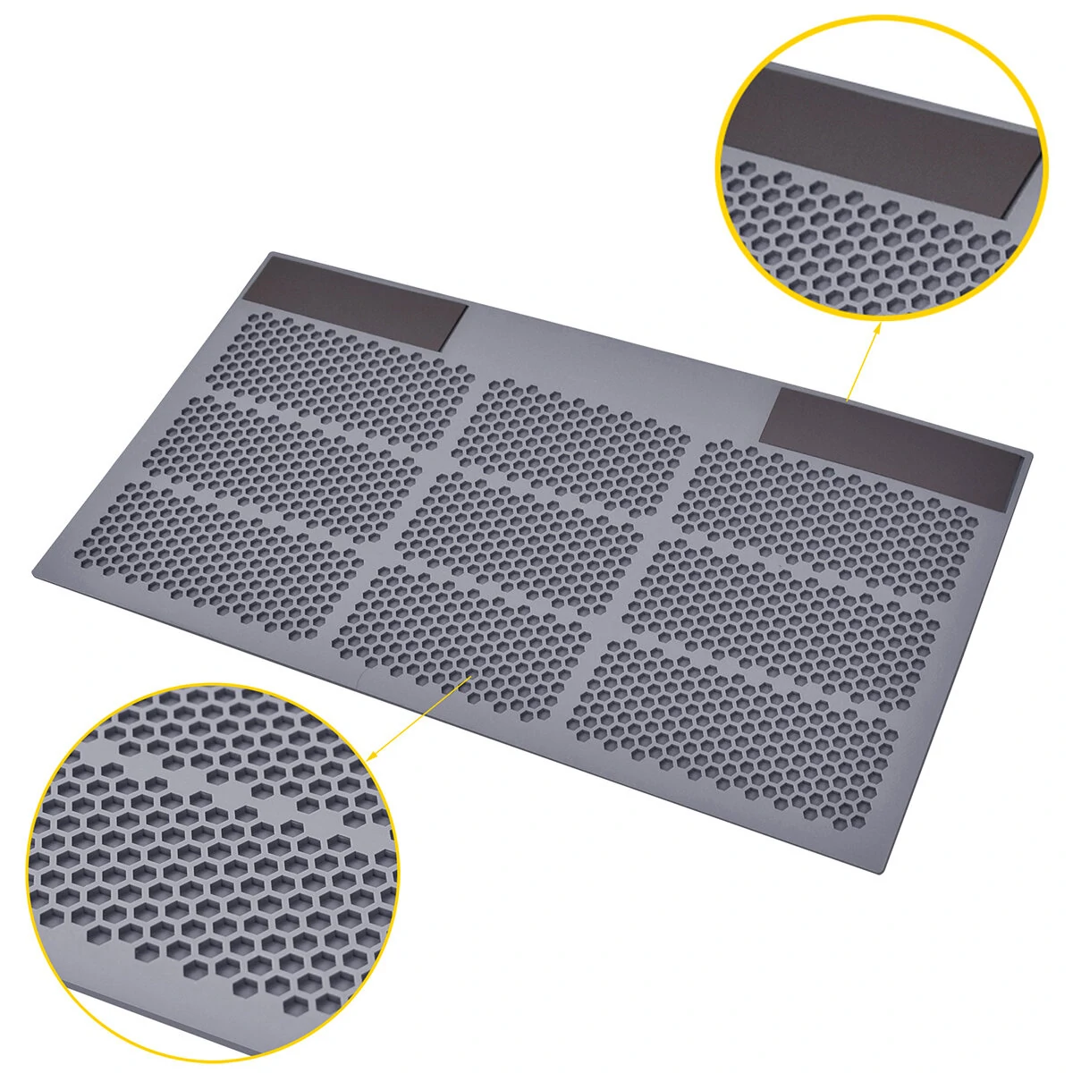 Silicone Soldering Mat - High Temperature Magnetic Non-Slip Welding Pad - Image 2