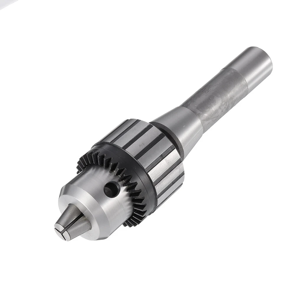 R8 B16 Heavy Duty Lathe Drill Chuck - 13mm Capacity with R8 Shank & Key - Image 3