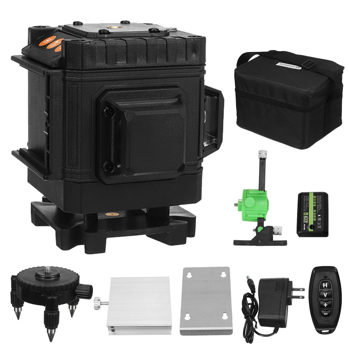 Green Laser Level Self-Leveling - 12/16 Lines 3D - 360 Horizontal & Vertical Beam - Image 3