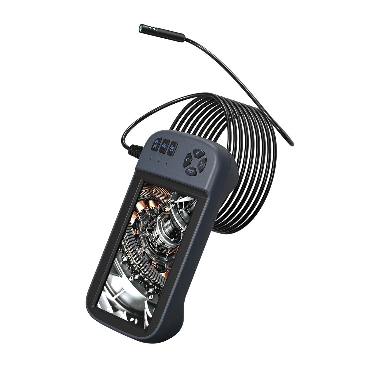 INSKAM 451-2 Dual Lens Borescope - 4.5in IPS Display - 1920x1080 HD - IP67 Waterproof - Image 3