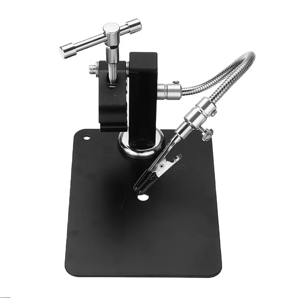 YP-91 Soldering Helping Hand | Third Hand Tool with Magnetic Base & 160mm Flexible Arm - Image 3