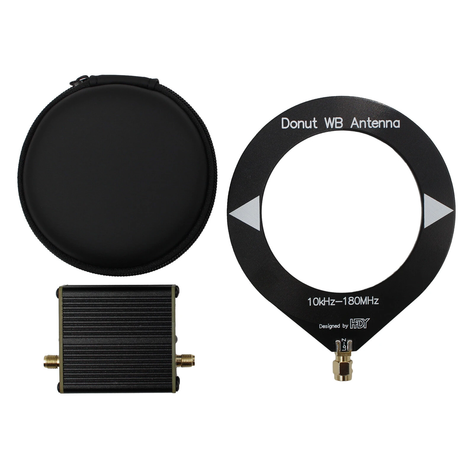 Upgraded Donut Wideband Antenna 10kHz-180MHz | SMA Male Type-C Charging | For Quansheng UV-k5 k6 SDR - Image 3