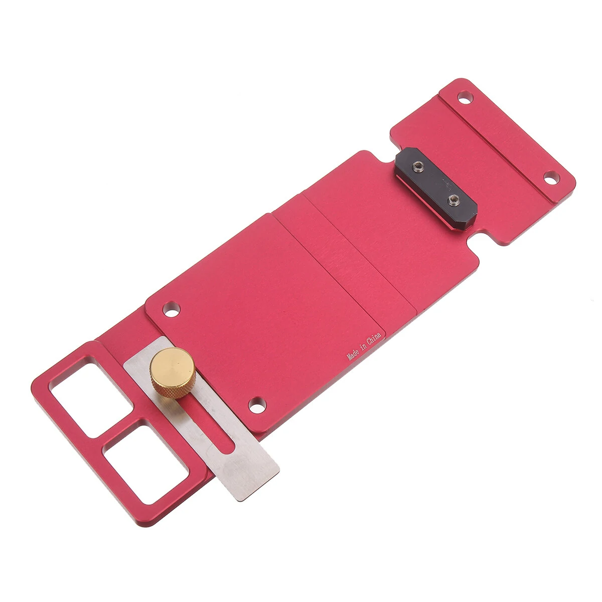 Aluminum Track Saw Square - 90 Degree Angle Stop & Positioning Clamp for Circular Saw - Image 2