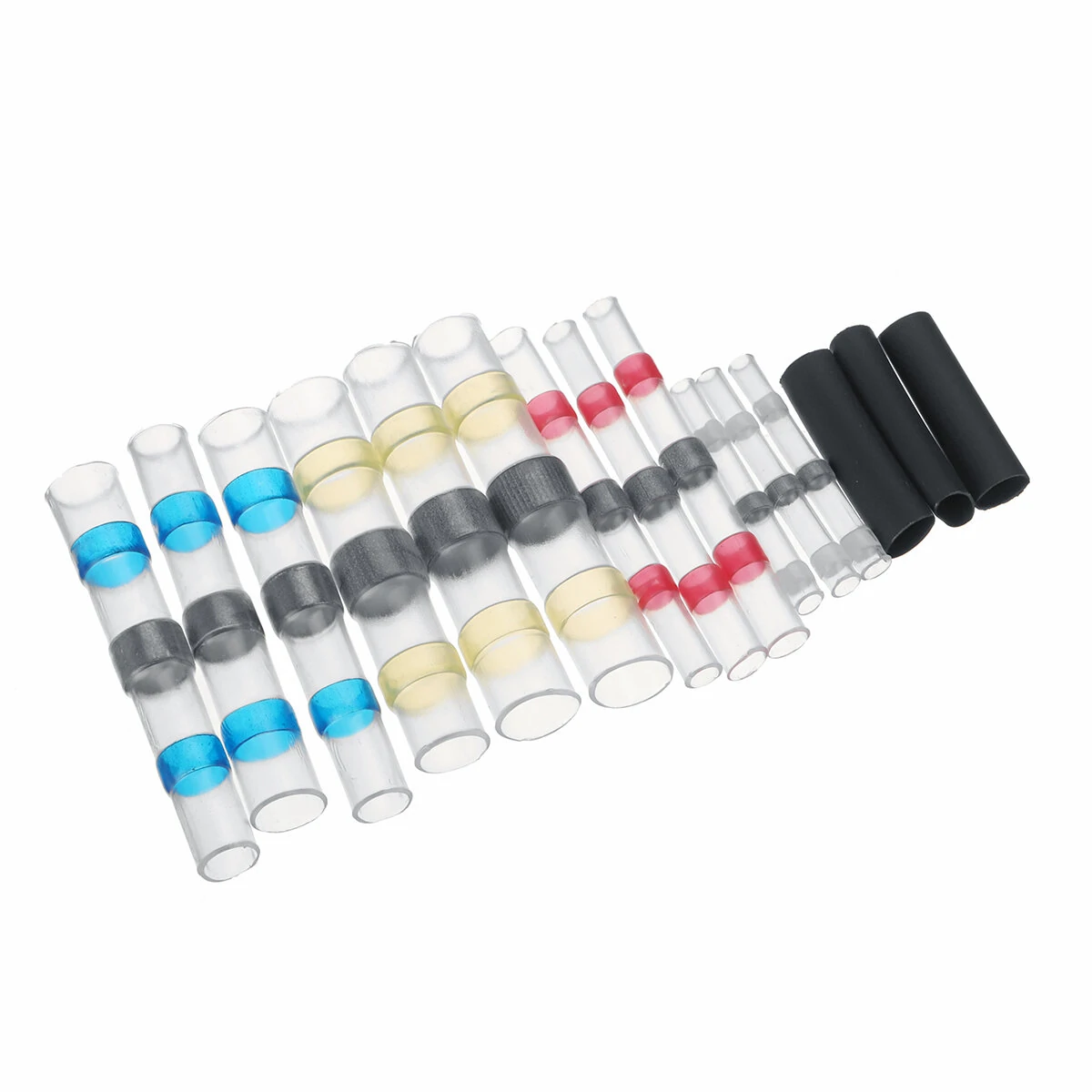 Solder Sleeve Heat Shrink Butt Connector - 150pcs Waterproof Wire Splice Terminal - Image 5