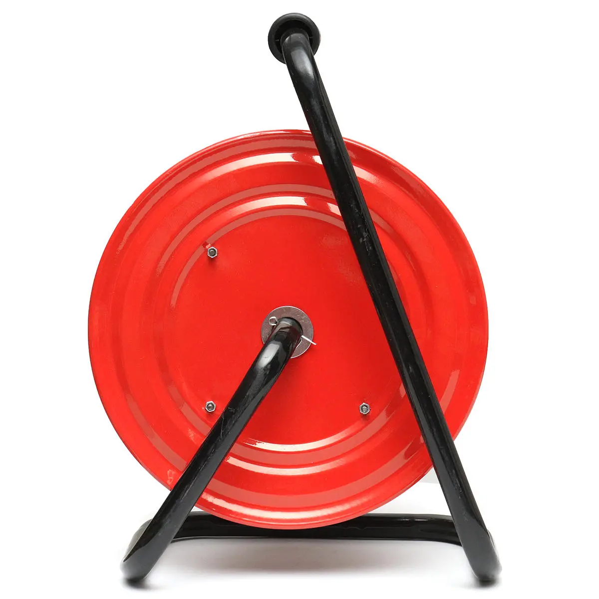 220V Heavy Duty Extension Cord Reel - 3 Plug Multi-Outlet with Wind-Up Storage - Image 3