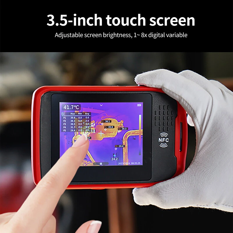 UNI-T UTI260T Thermal Camera | 256x192 IR -20°C to 550°C | Bluetooth for PCB Repair - Image 2