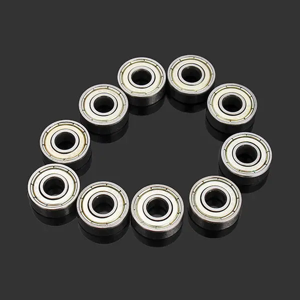 Machifit 10pcs 6x17x6mm 606zz Steel Sealed Ball Bearing - Image 5
