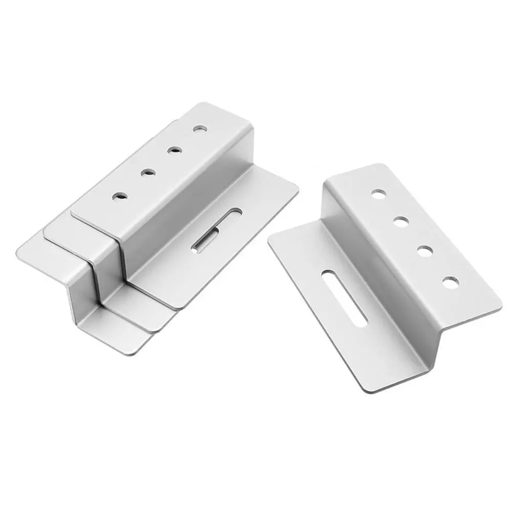 Solar Panel Mounting Z Brackets Kit - 4pcs Aluminum Alloy for Motorhome & Yacht - Image 4