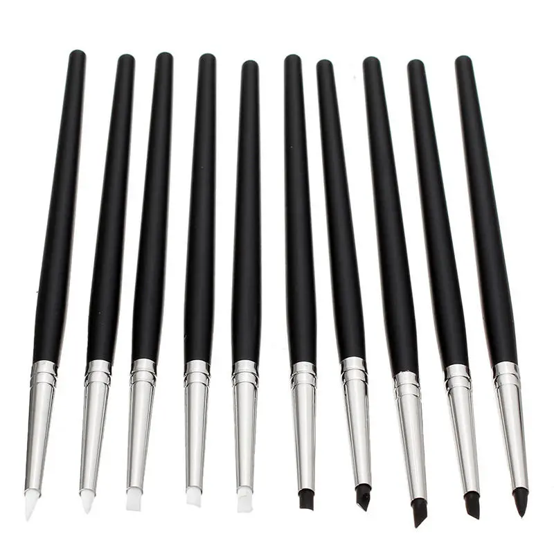 5Pcs Clay Sculpting Tools - Flexible Shapers for Pottery & Ceramic Modeling Kit - Image 2