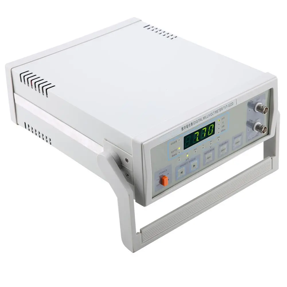 LW-322D Digital Millivoltmeter | 10Hz-2MHz Auto/Manual | CH1/CH2 Voltmeter - Image 2