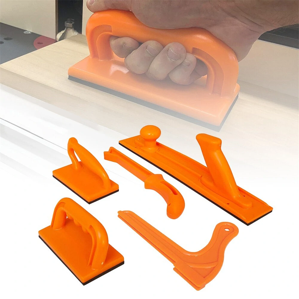 5pcs Woodworking Safety Push Block & Stick - For Table Saws & Router Tables - Image 2