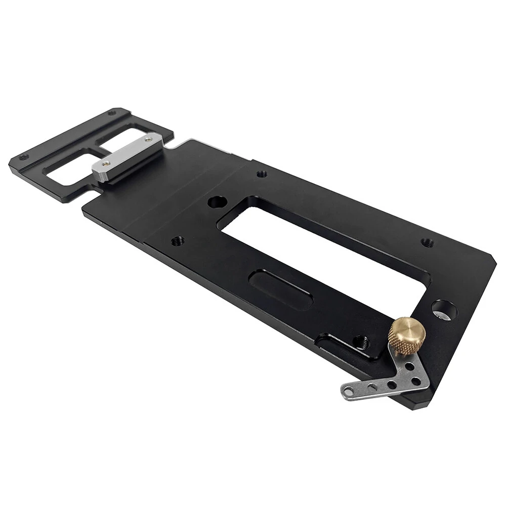 Fonson Aluminum Alloy Mini Track Saw Square - 90 Degree Woodworking Guide Rail - Image 5