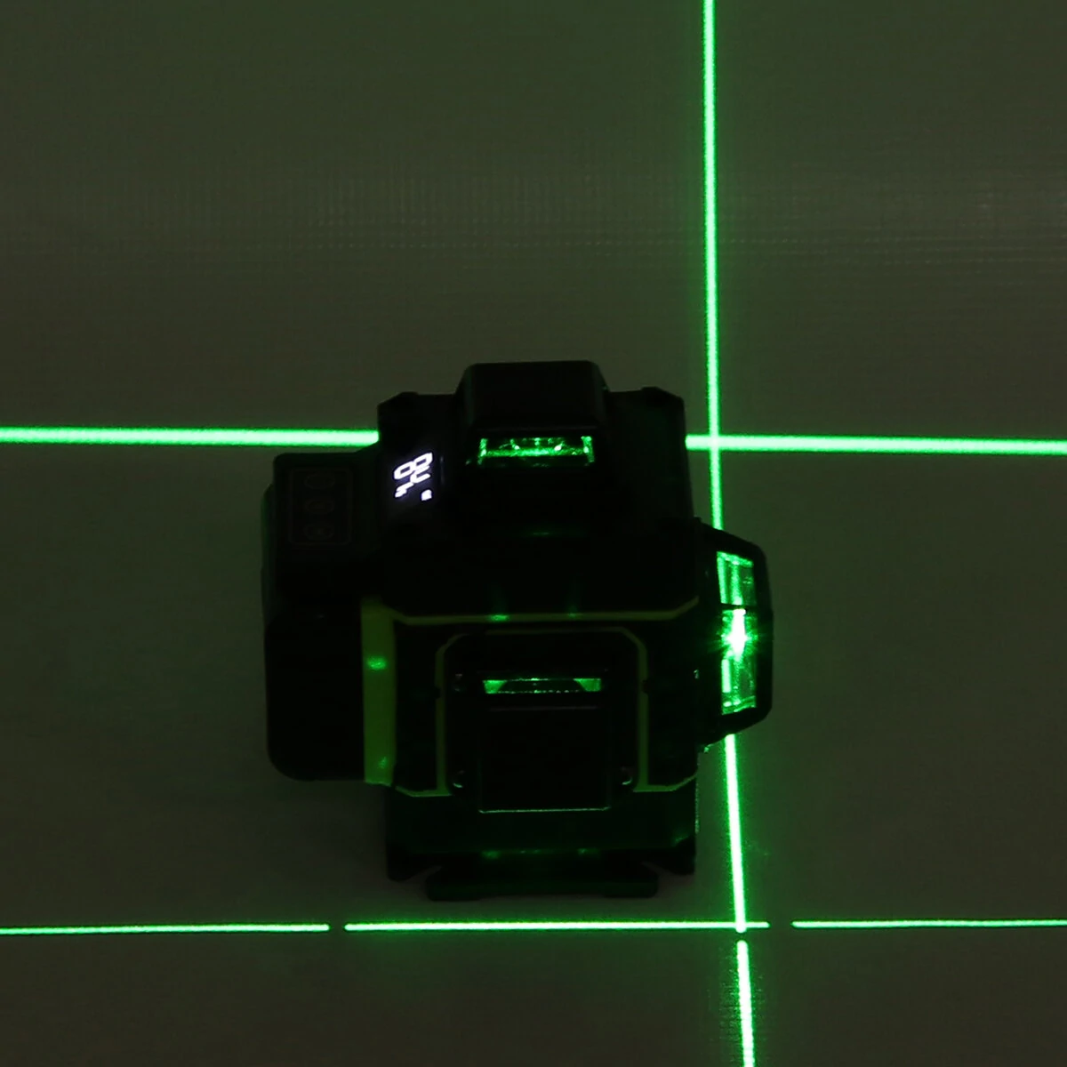 Strong Green Light 4D Laser Level - 16-Line Remote Control with Wall Frame - Image 2