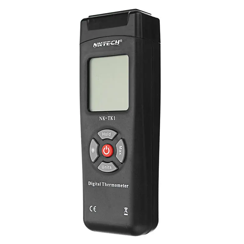 NK-TK1 Digital Thermometer - 4 Channel K-Type Thermocouple - Handheld Temperature Meter for Industry - Image 3