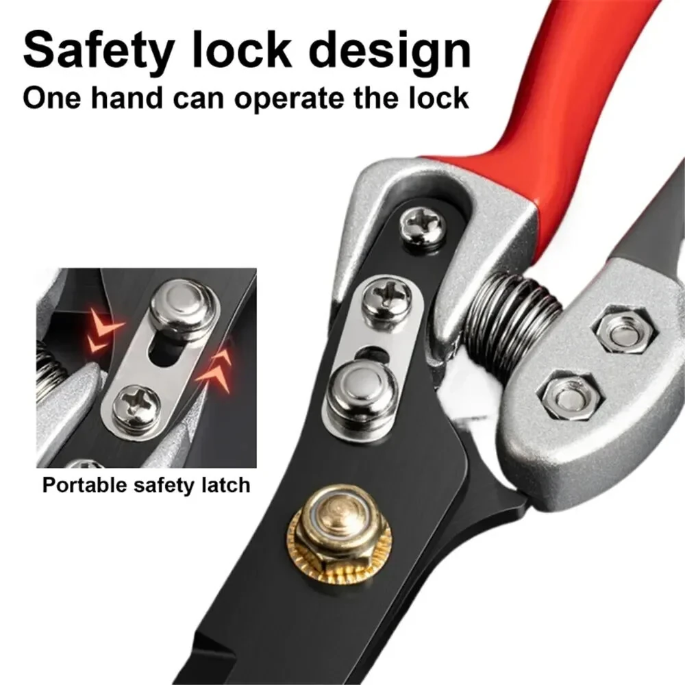Steel Sheep Shears | 31.5cm Professional Animal Trimming Scissors - Anti-Slip Handle - Image 2