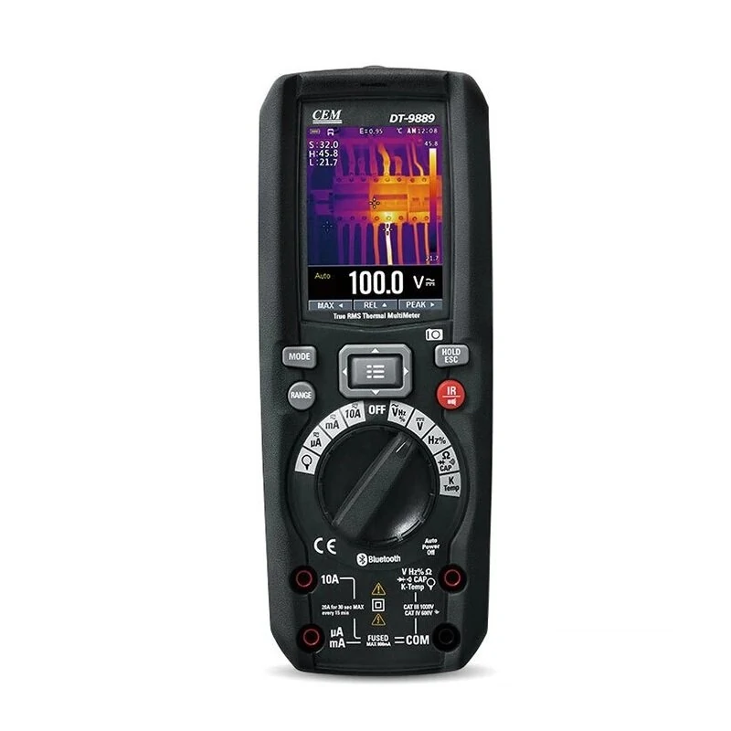 CEM DT-9889 2-in-1 Multimeter & Thermal Imager | True RMS | Bluetooth - Image 2
