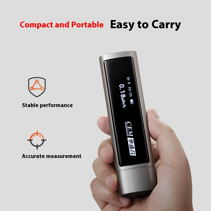 RM-180 Nuclear Radiation Detector - Portable Geiger Counter for X Gamma Beta Rays | Bluetooth & Voice Alert | 0.01-10000 µSv/h High Precision - Image 5