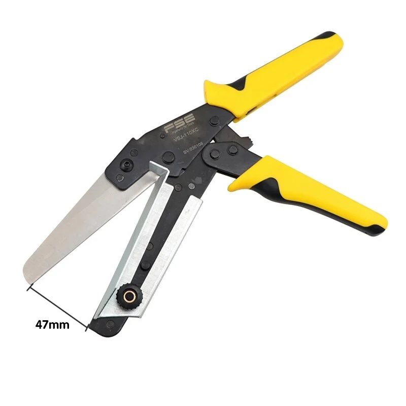 VSJ-110XC Angle Cutter - 90/45 Degree PVC Trunking Scissors | Multi-Function Electrician Tool - Image 4