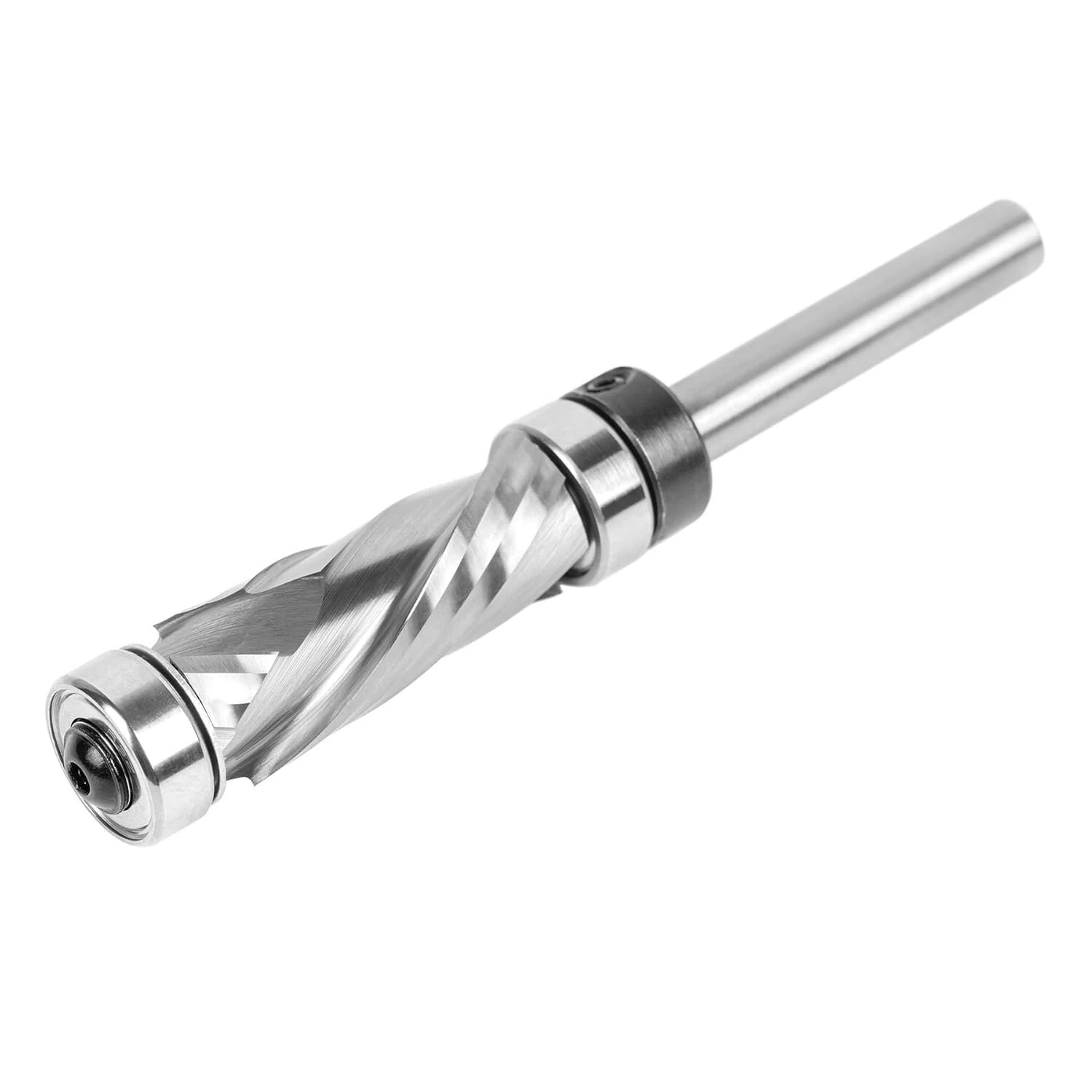 Whiteside Router Bits 1/4 Inch Shank Carbide Compression Flush Trim Bit | 1/2 Inch Cutting Dia with Top & Bottom Bearing - Image 2