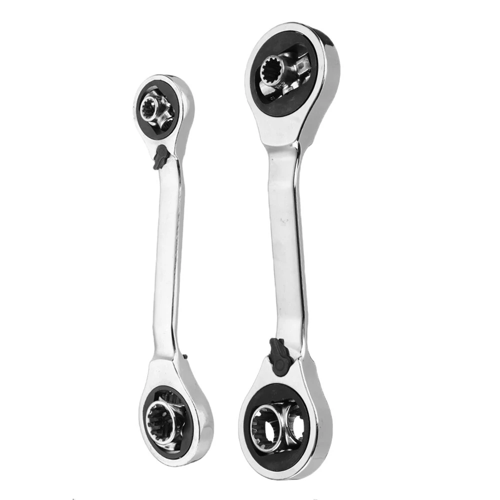 Multifunctional 16-in-1 Two-Way Socket Ratchet Wrench | 360-Degree Car Repair Tool - Image 5