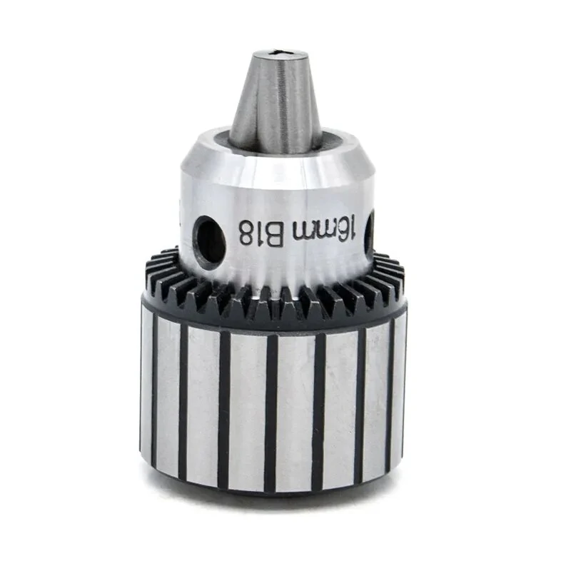 Keyed Drill Chuck for Lathe - 3-16mm Capacity - Carbide Steel Drill Attachment - Image 2