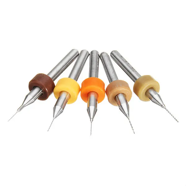 Drillpro 50pcs Tungsten Carbide Micro PCB Drill Bit Set | 0.25-0.45mm - Image 4